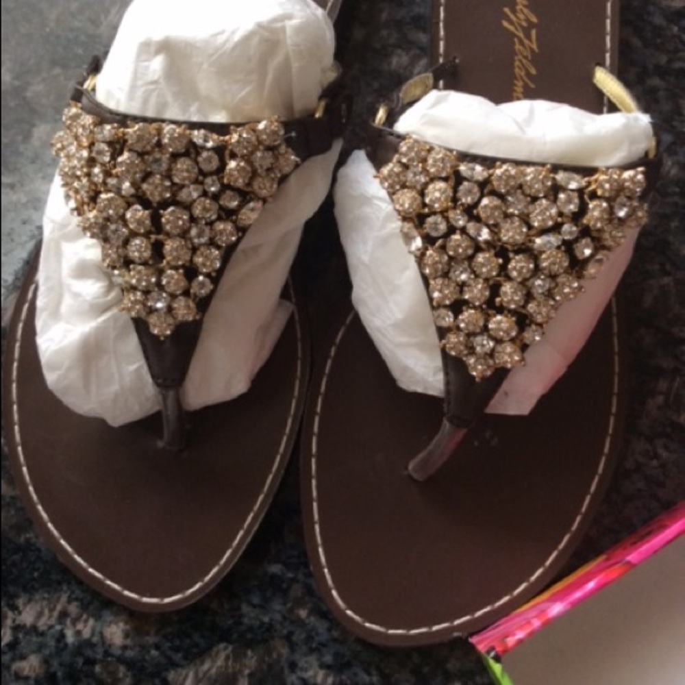 Crystal sandal